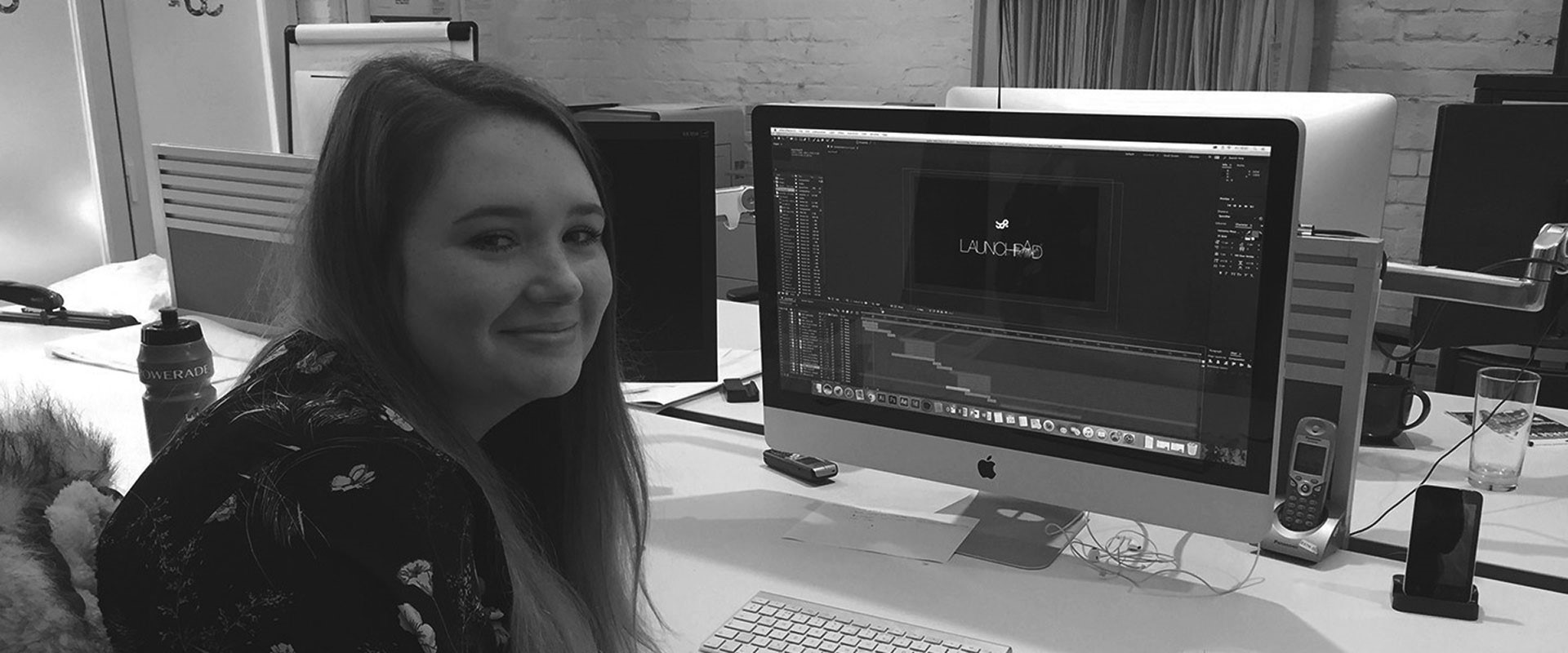What’s young, creative and keen to learn? Our latest placement student, Bethan Potter.