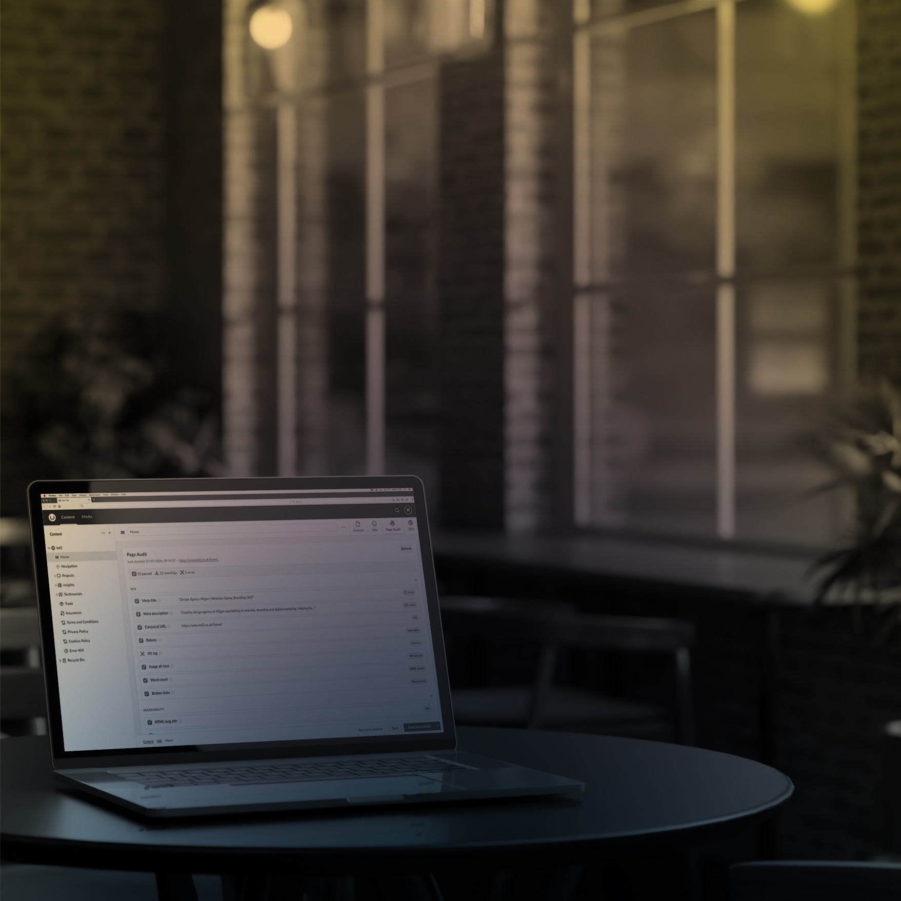 bd2 launches its SEO audit tool plugin for Umbraco V17