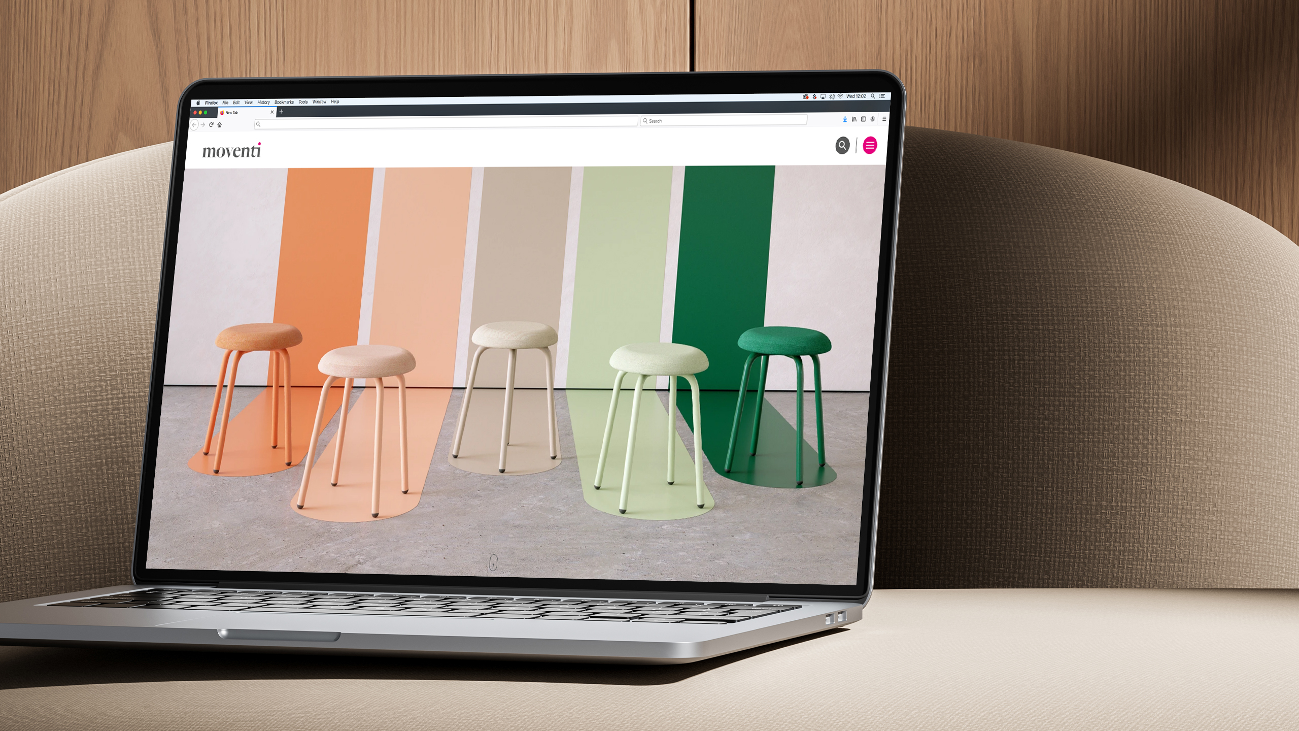 Moventi project screenshot